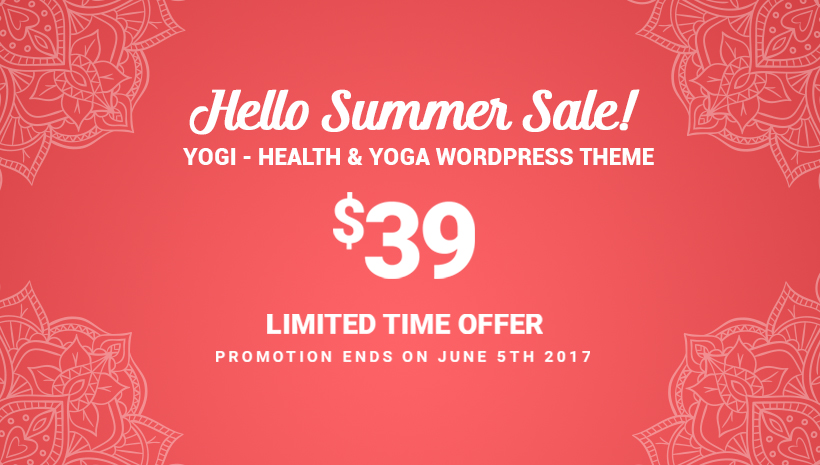 Yoga WordPress Theme